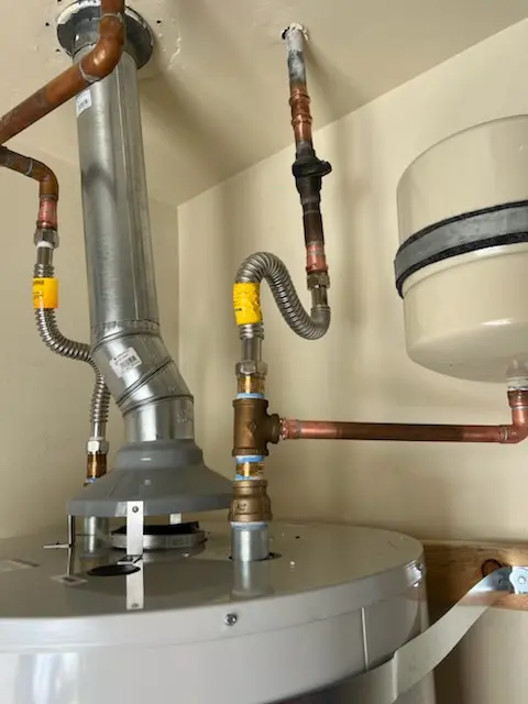 Water heater installation and plumbing repair in Fox Crossing